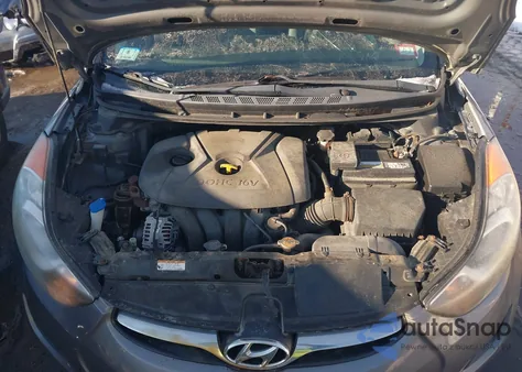 2012 Hyundai Elantra Gls from USA, damaged, VIN 5NPDH4AEXCH073556
